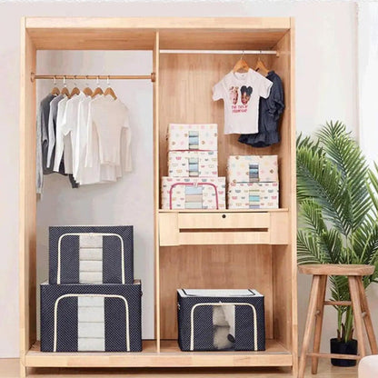 Platzsparende Kleiderschrank-Box