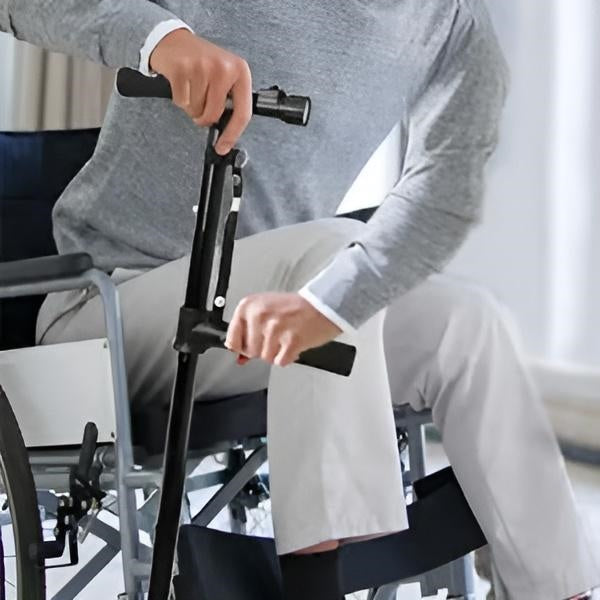 Faltbarer Gehstock mit LED-Licht