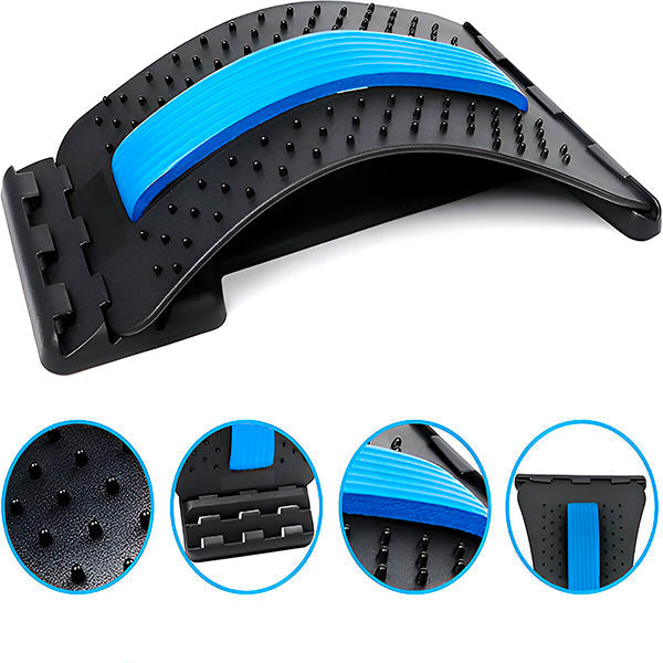 Ergonomisches 2-in-1-Rückendehn- & Massagegerät