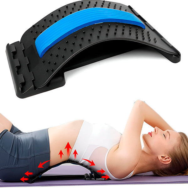 Ergonomisches 2-in-1-Rückendehn- & Massagegerät