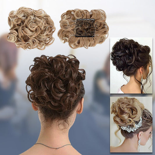 Dutt-Haarteil für elegante Hochsteckfrisuren