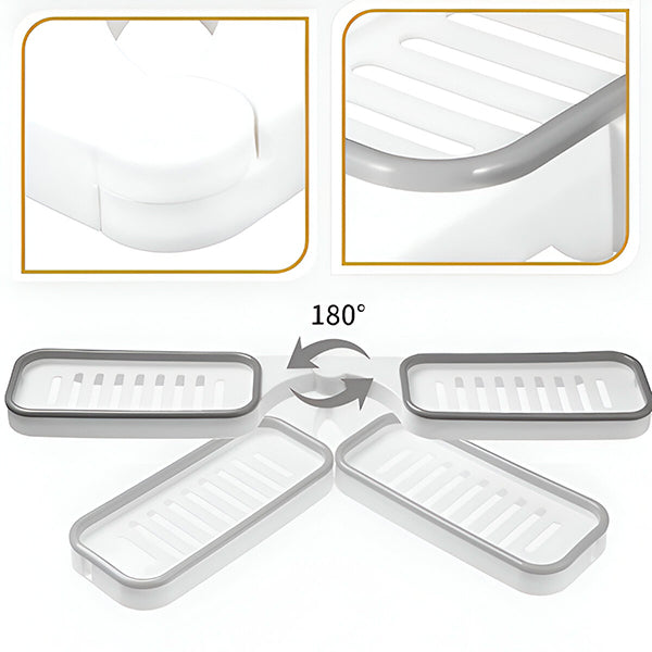 Praktisches Duschregal ohne Bohren