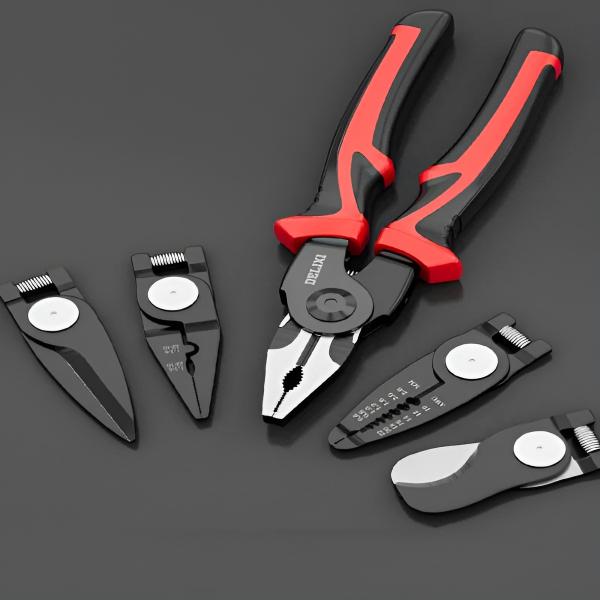 Kompaktes 5-in-1 Werkzeugset für Alltag und Outdoor