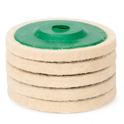 Polierscheiben aus Filz (3 Stk.)