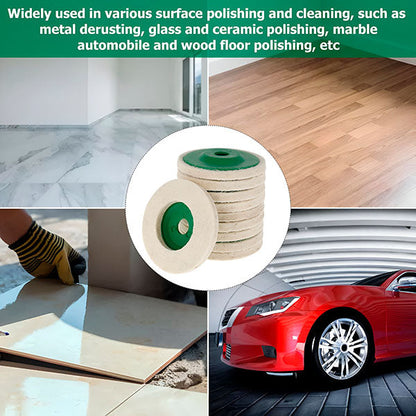 Polierscheiben aus Filz (3 Stk.)