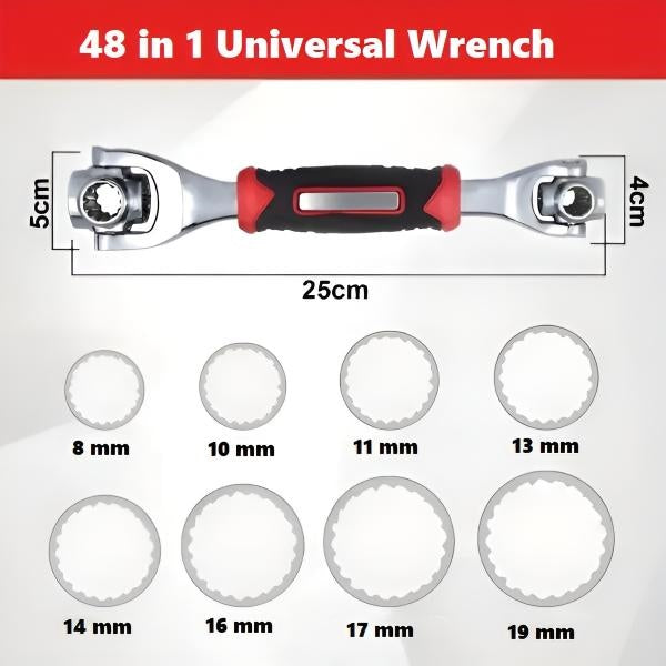 TurboSchlüssel 48-in-1 Multifunktion