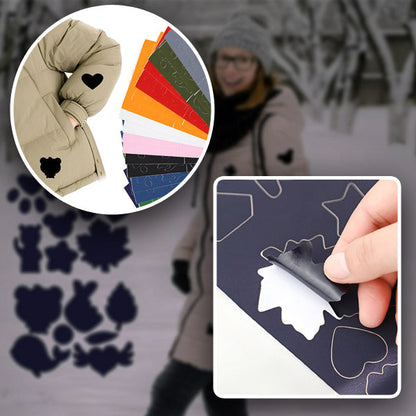 Selbstklebende Stoffreparatur-Patches