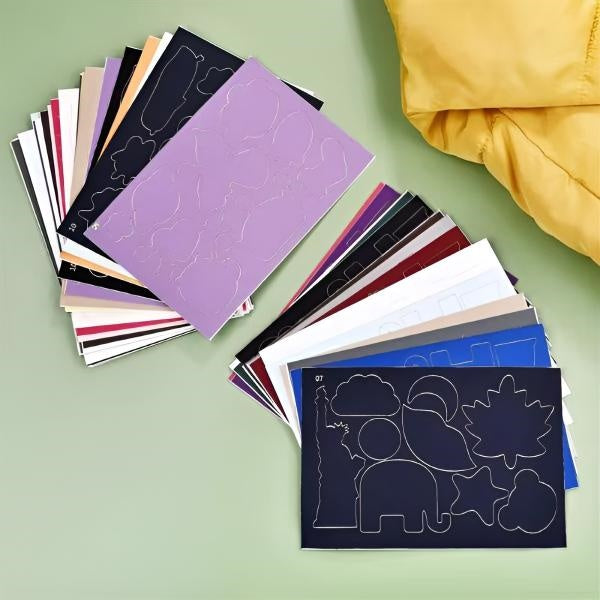 Selbstklebende Stoffreparatur-Patches