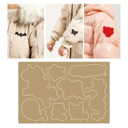 Selbstklebende Stoffreparatur-Patches