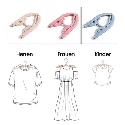 Kompakter faltbarer Reisebügel (4 Stk.)