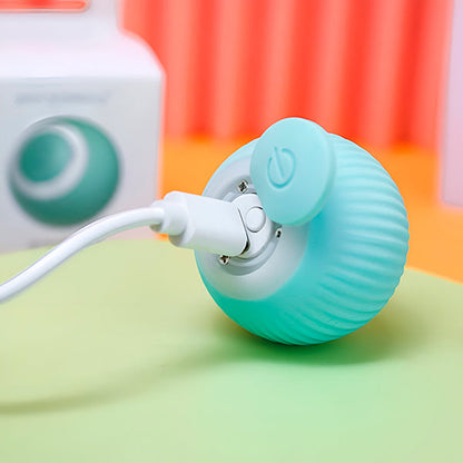 Interaktiver, automatisch rollender Haustierball