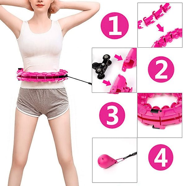 Hula-Hoop-Fitnessreifen für ein effektives Workout