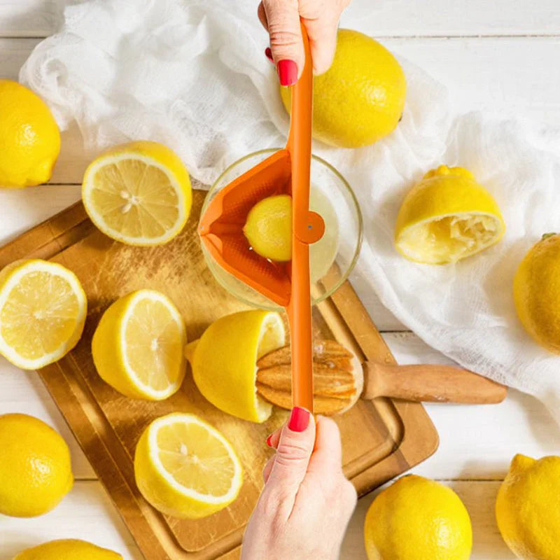 Handbetriebener Zitronen- und Orangensaftpresser