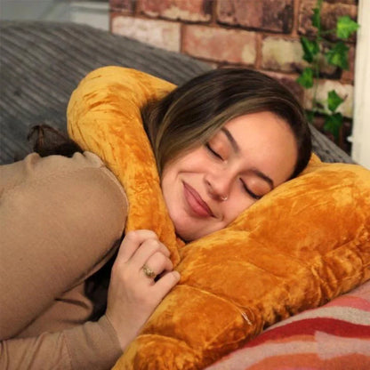Kuschelkissen mit bequemer Armstütze