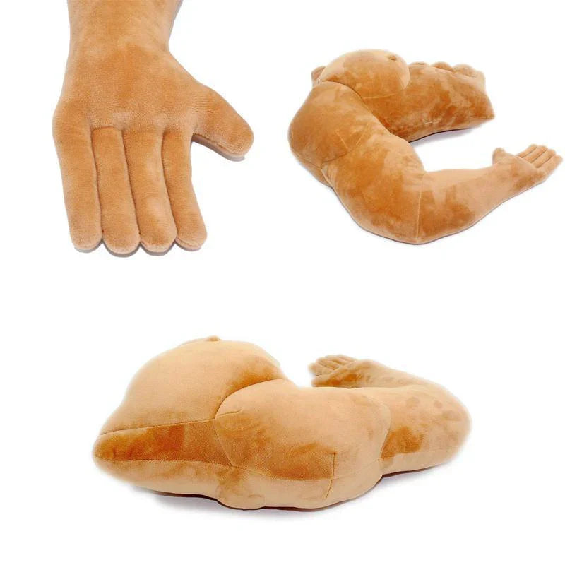 Kuschelkissen mit bequemer Armstütze