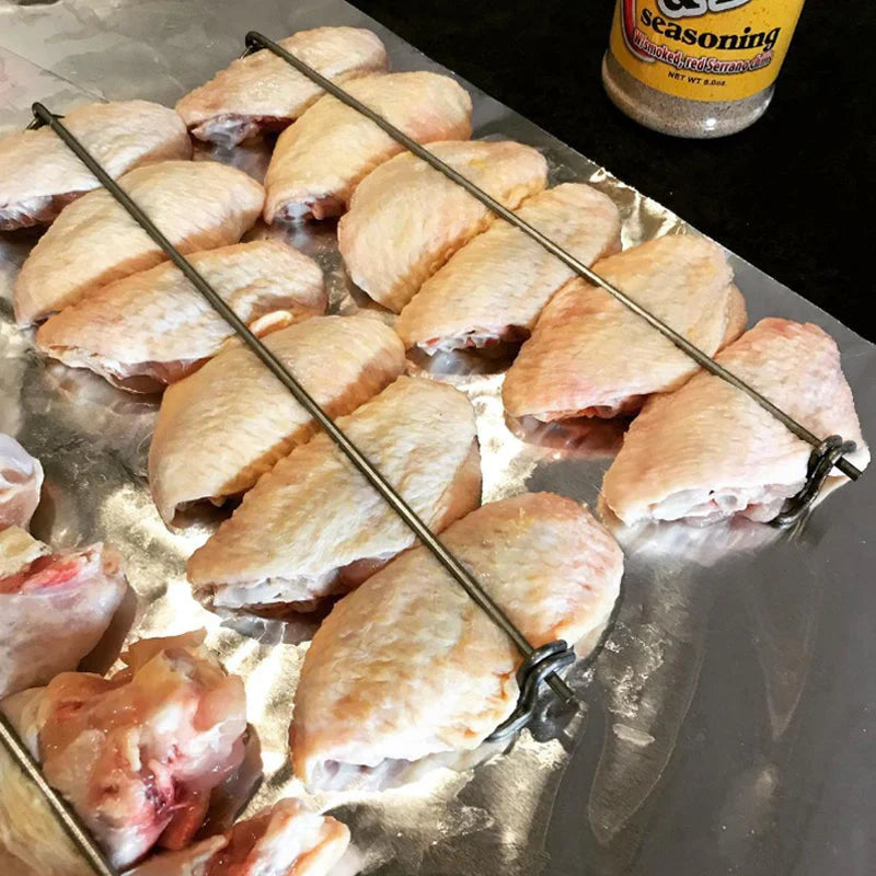 Robuste Edelstahl-Grillgabel für BBQ & Lagerfeuer (3 Stk.)