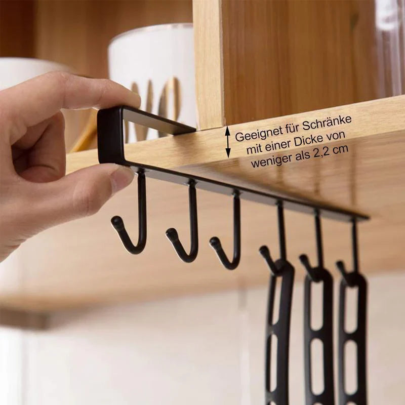Doppelpack Küchenhaken für Schränke & Regale (2 Stk.)