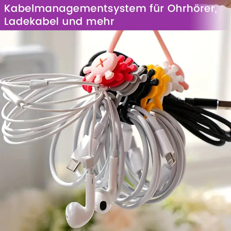 Kabelhalter mit starker Magnetfunktion (5 Stk.)