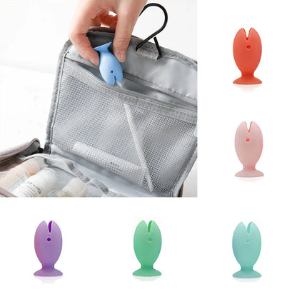 Fischförmige Silikon-Zahnbürstenhülle (6 Stk.)