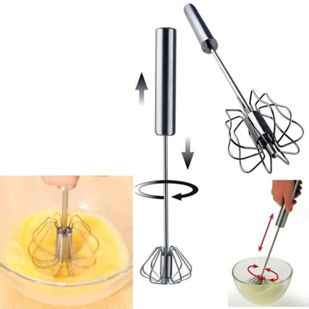 Automatischer Schneebesen für müheloses Rühren