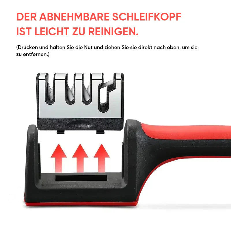 4-in-1 Messerschleifer für präzise Klingen