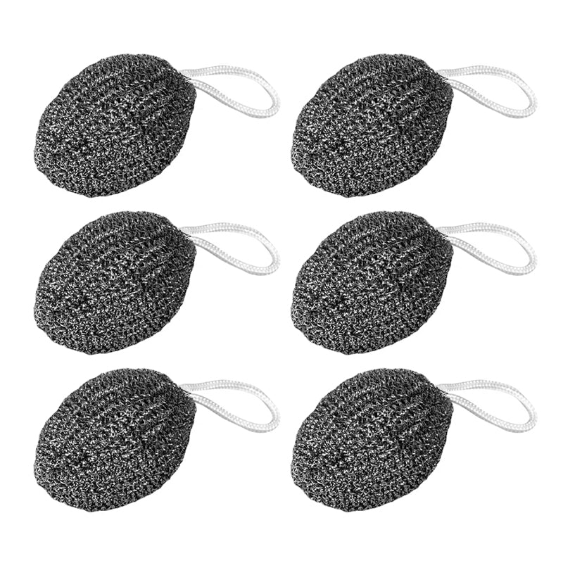 Robuster Spülschwamm aus Draht (6 Stk.)