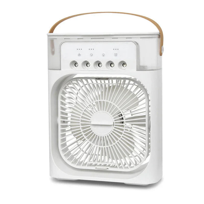 Multifunktionaler Ventilator mit Luftbefeuchtung & Kühlung